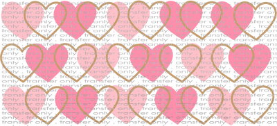 VAL UV 121 Valentine Hearts Pink and Gold UV DTF 16oz Wrap