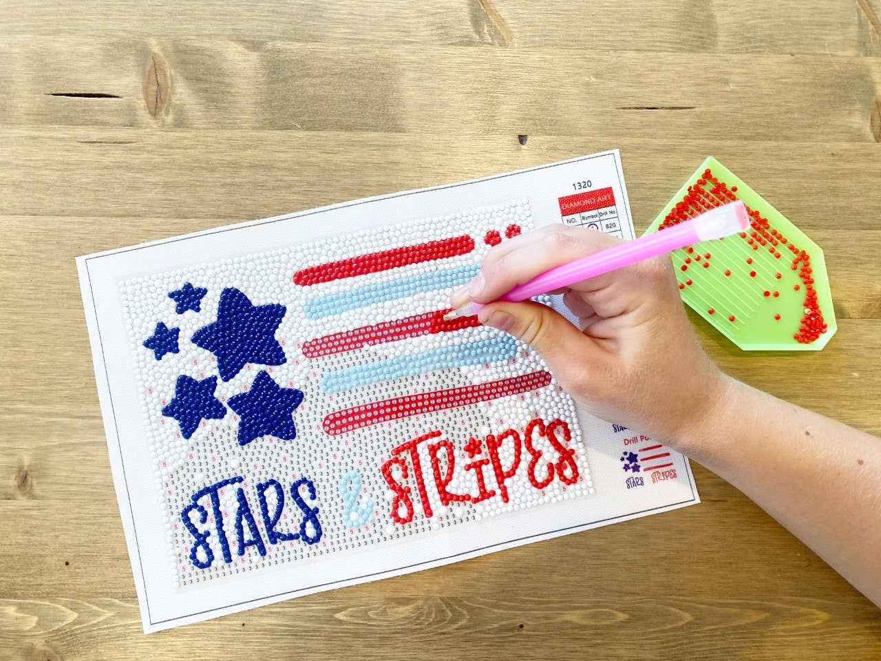 Stars & Stripes Diamond Art Kit