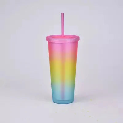 Rainbow Gradient Tumbler 24oz