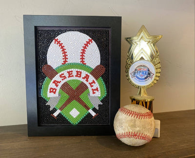 Baseball Diamond Art Kit