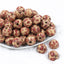 20mm Wooden Bubblegum Beads