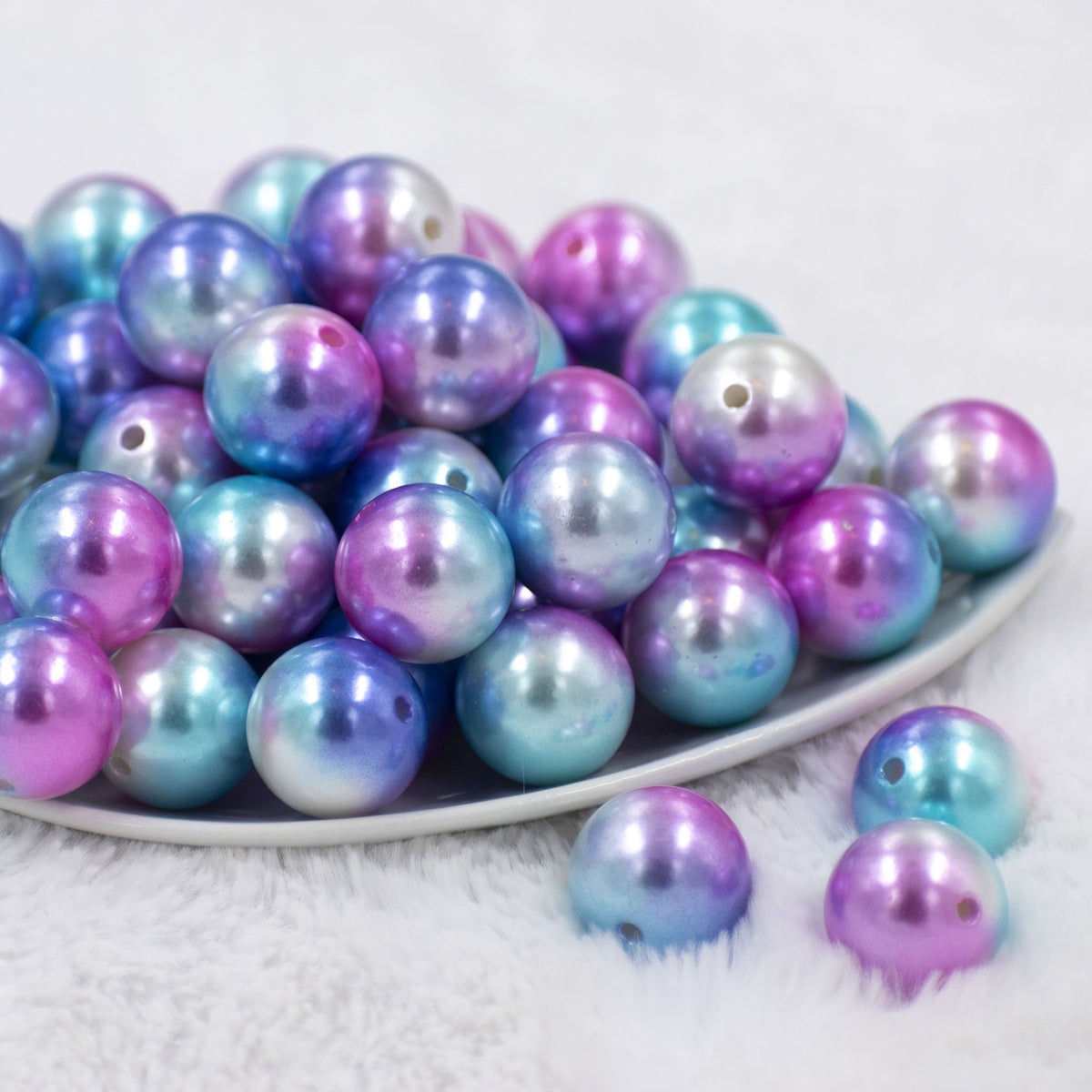 20mm Specialty Design Acrylic Bubblegum Beads