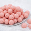 20mm Solid Bubblegum Beads