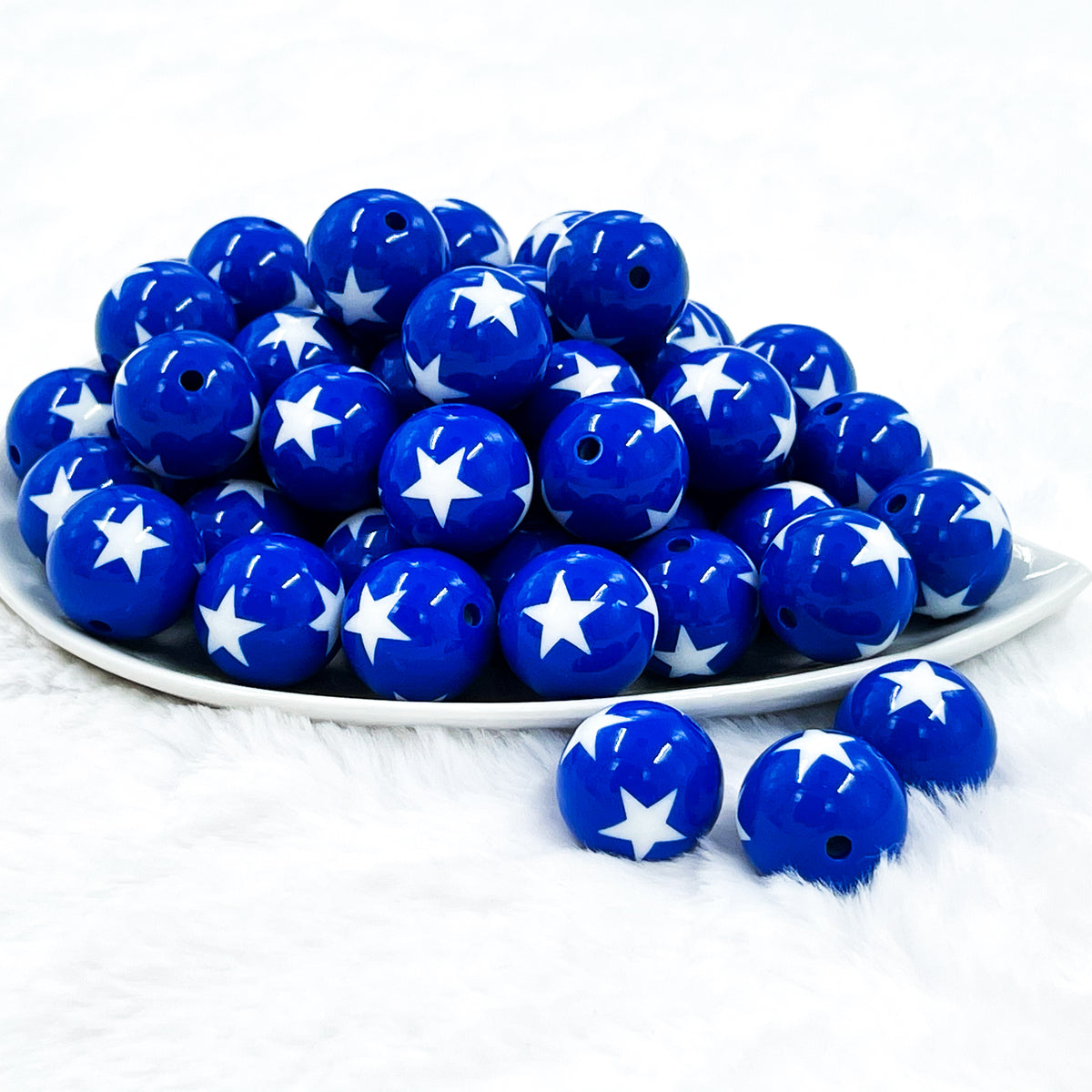 20mm Specialty Design Acrylic Bubblegum Beads