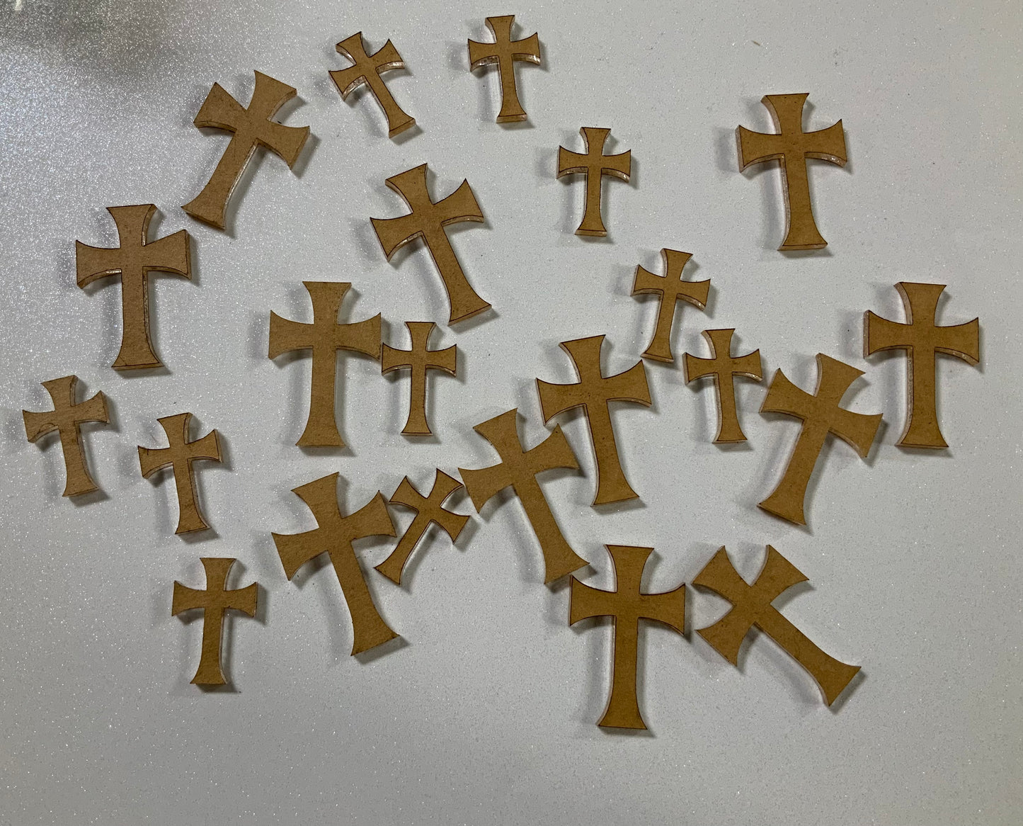 Cross Reverse Bleaching Stencil