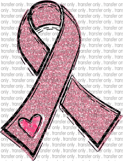 AWR 38 Pink Glitter Ribbon