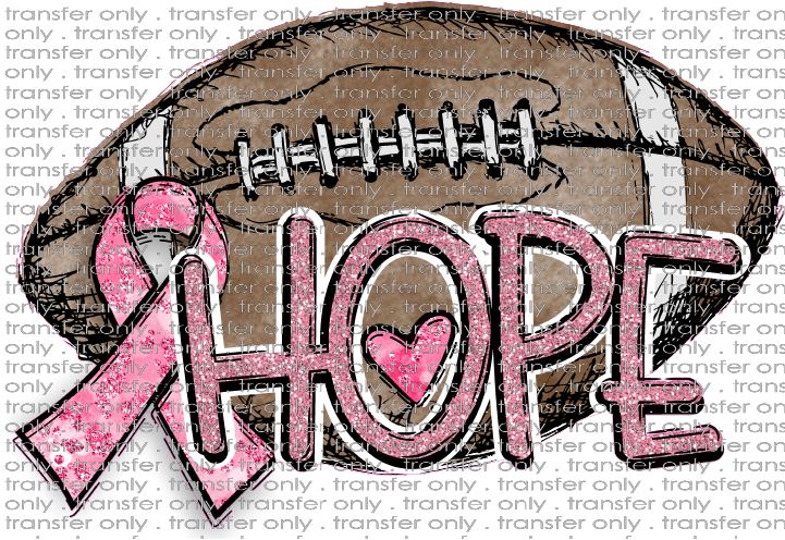 AWR 41 Hope Football Pink