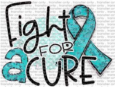 AWR 62 Teal Ribbon Fight For A Cure