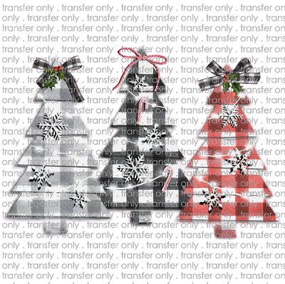 CHR 452 Tri-Plaid Christmas Trees