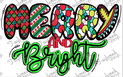 CHR 527 Merry And Bright Stained Glass Patterns