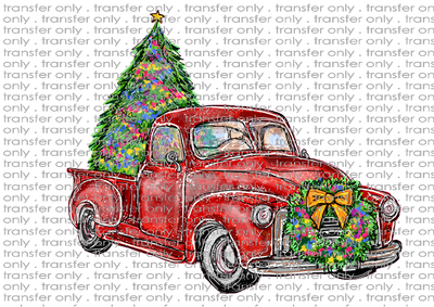 CHR 558 Christmas Truck with Tree