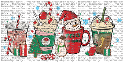 CHR 706 Christmas Coffee Snowman