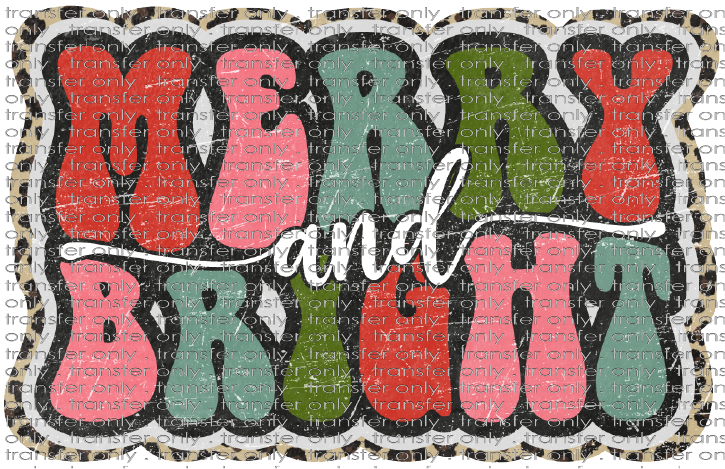 CHR 718 RETRO Merry and Bright