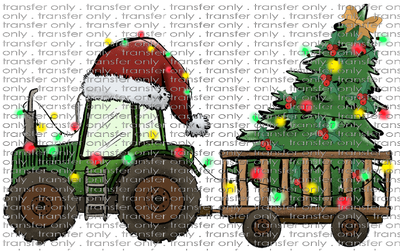 CHR 719 Christmas Tractor.