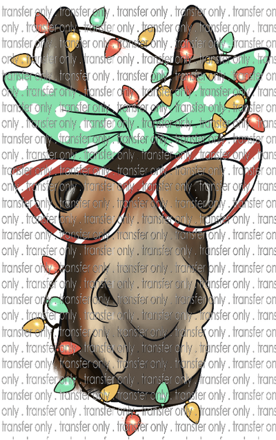 CHR 720 Christmas Donkey