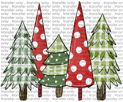 CHR 736 Plaid Dot Tree