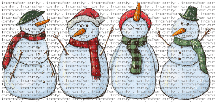 CHR 786 Christmas Snowmen