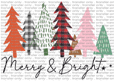 CHR 803 Merry and Bright Trees Plaid