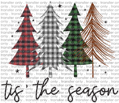 CHR 839 Tis the Season Plaid Trees