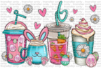 EST 151 Easter Bunny Coffee Cups