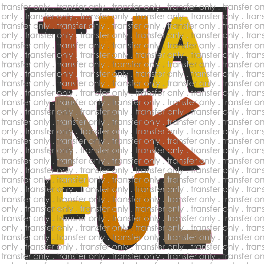 FALL 345 Thankful Letters Boarded