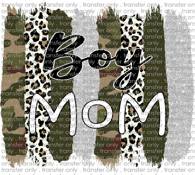 FAM 52 Boy Mom Camo Brush Stroke