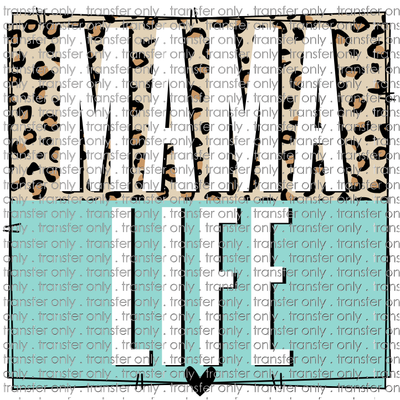 FAM 65 Mama Life Leopard Frame