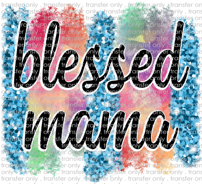 FAM 87 Blessed Mama Brush Stroke