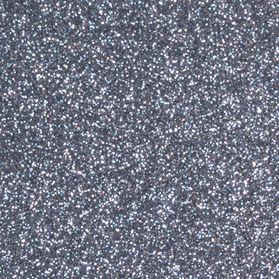 Black Silver Siser Glitter HTV