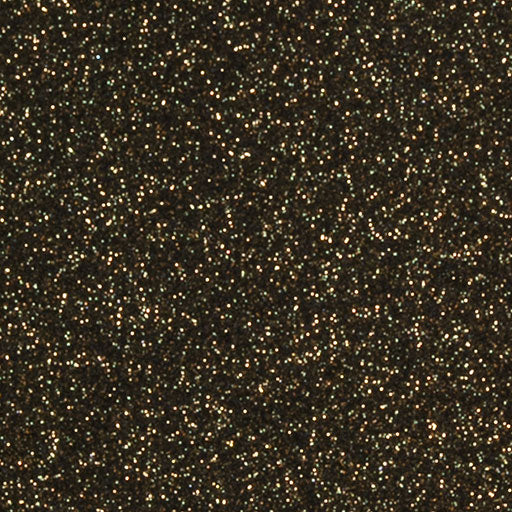 Black Gold Siser Glitter HTV