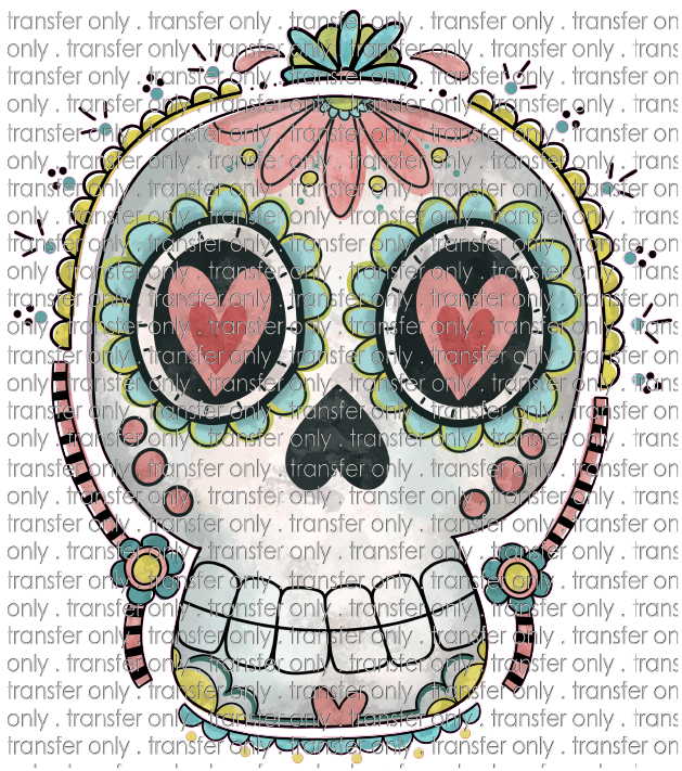 HALLO 82 Sugar Skull Heart Eyes