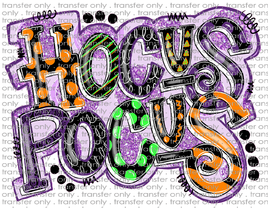 HALLO 96 Hocus Pocus Purple Outline