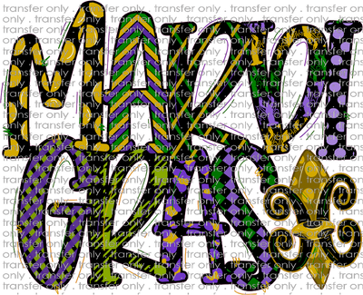 MG 18 Mardi Gras Purple and Gold