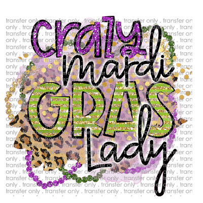 MG 24 Crazy Mardi Gras Lady