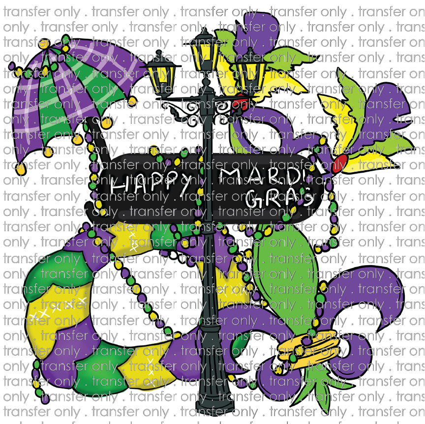 MG 61 Happy Mardi Gras Sign