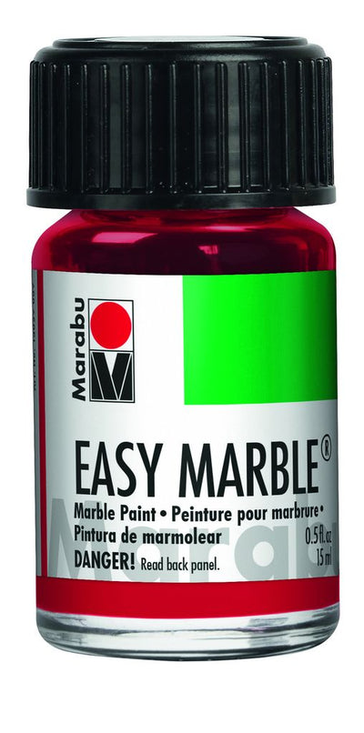 Metallic Red 732 Marabu Easy Marble