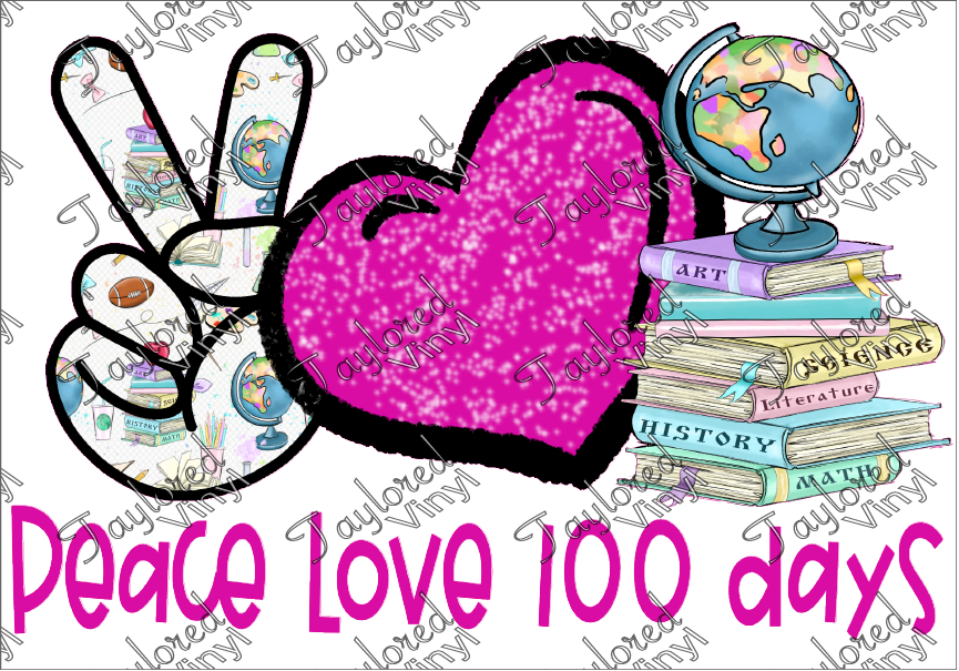 SCH 116 Peace Love 100 Days