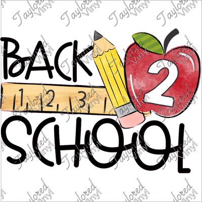 SCH 126 Back 2 School Apple