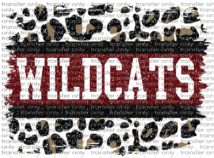 SCHMAS 111 Wildcat Leopard Maroon