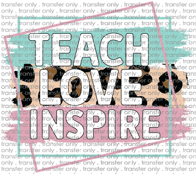 SCH 647 Teach Love Inspire Boarders