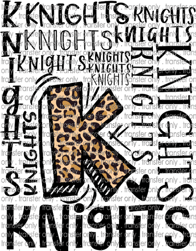 SCHMAS 115 Knights Leopard Words