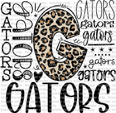 SCHMAS 103 Gators Word Art