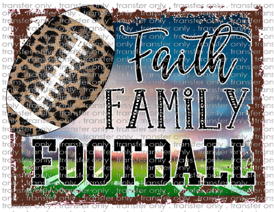 SPT 108 Faith Family Football