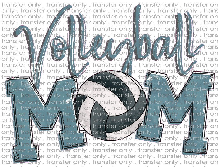 SPT 213 Volleyball Mom Blue