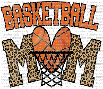 SPT 295 Basketball Mom Brown Leopard