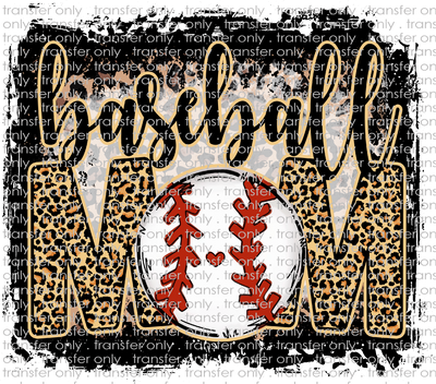 SPT 299 Baseball Mom Leopard with Background