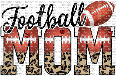 SPT 338 Football Mom Leopard