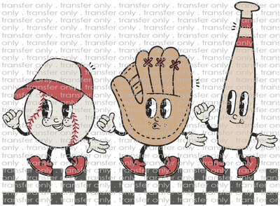 SPT 397 Baseball Characters Retro