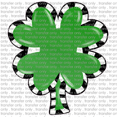 STP 23 four leaf clover drawing