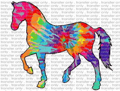 SW 51 Tie Dye Horse